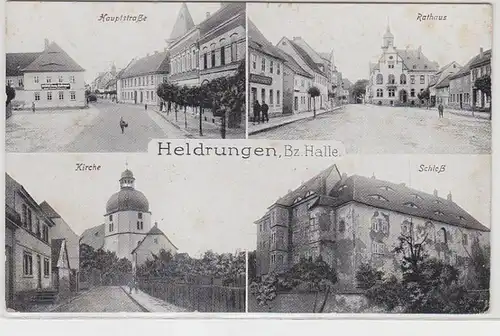 57078 Mehrbild Ak Heldrungen Bezirk Halle um 1910