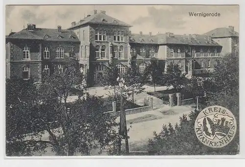 56981 Ak Wernigerode Kreis Krankenhaus 1927