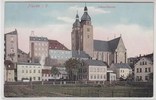 56979 Ak Plauen dans le Vogtland de l'église de la Sainte-Marie vers 1910