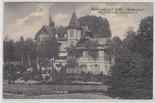 56971 Ak Naumburg Restaurant und Kaffee "Waldschloß" 1923