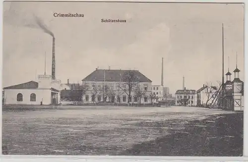 56958 Ak Crimmitschau Schützenhaus um 1910