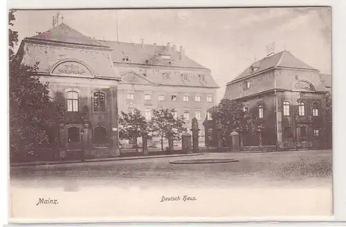 56945 Ak Mainz Deutsch Haus vers 1905