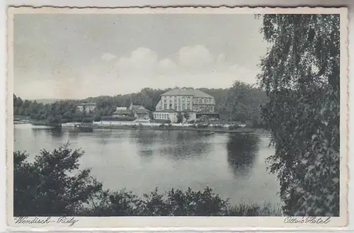 56943 Ak Wendisch Rietz Ottos Hotel 1940