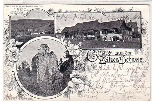 56890 Mehrbild Ak Gruß aus der Zeitzer Schweiz 1898