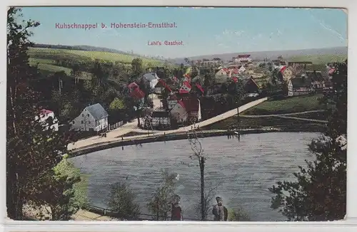 56851 Ak Kuhschnappel bei Hohenstein Ernstthal Lahl's Gasthof 1912