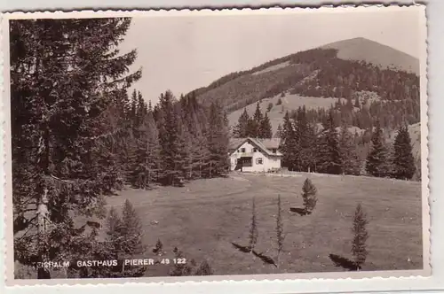 56748 Ak Teichalm Pierer Gasthaus 1942