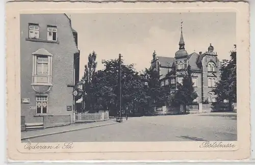 56744 Ak Oederan in Sachsen Poststarsse um 1930