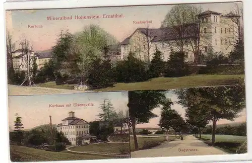 56732 Mehrbild Ak Mineralbad Hohenstein Ernstthal 1908