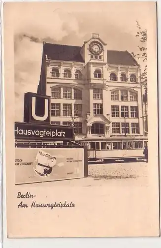 56704 Ak Berlin U-Bahn Station am Hausvoigteiplatz um 1951