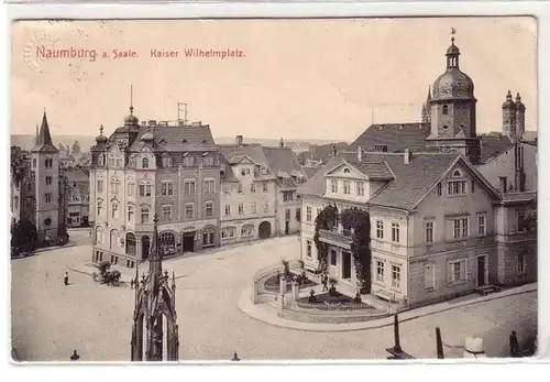 56653 Ak Naumburg an der Saale Kaiser Wilhelmplatz um 1920