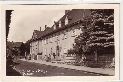 56650 Ak Schlotheim in Thüringen Postamt um 1940