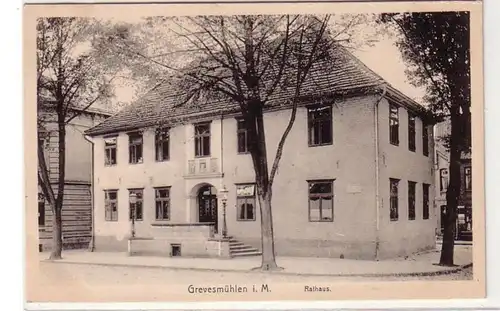 56628 Ak Grevesmühlen in Mecklembourg Mairie Hôtel de ville vers 1925