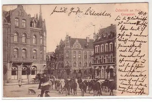 56545 Ak Osterode à la place royale de résine 1905