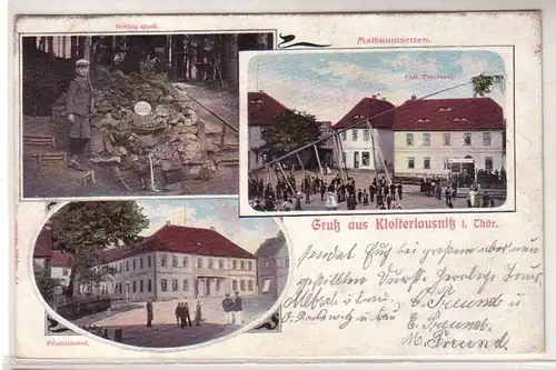 56523 Mehrbild Ak Gruß aus Klosterlausnitz in Thüringen um 1910