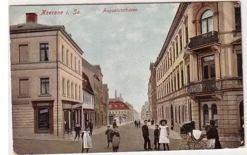 56478 Ak Meerane in Sachsen Augustusstrasse 1906