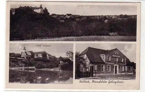 56423 Mehrbild Ak Walbek Mansfelder Gebirgskreis 1941