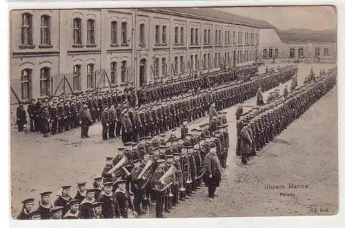 56365 Ak Kiel notre parade marine 1912