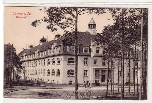 56317 Ak Coswig in Sachsen Wettinstift 1916