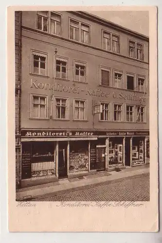 56316 Ak Zittau Konditorei Kaffee Schiffner um 1930