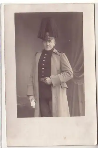 56259 Foto Ak Riesa Soldat Pionier Batl.22 um 1915