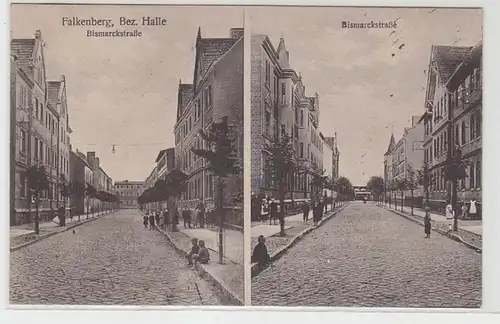 56185 Mehrbild Ak Falkenberg Bez. Halle Bismarckstrasse 1920