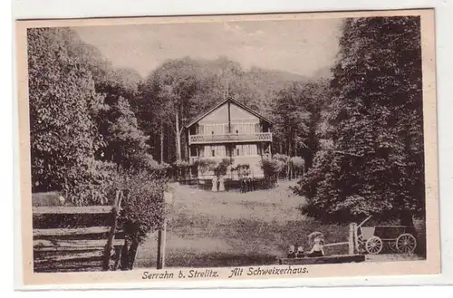 55939 Ak Serrahn bei Strelitz Alt Schweizerhaus um 1920
