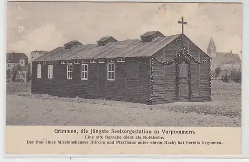 55922 Ak Grimmen la plus récente station de Seelsorgs à Poméranie occidentale vers 1920