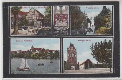 55906 Mehrbild Ak Luftkurort Lychen Uckermark um 1910