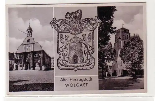 55833 Multi-image Ak Vieille ville duché de Wolgast vers 1940