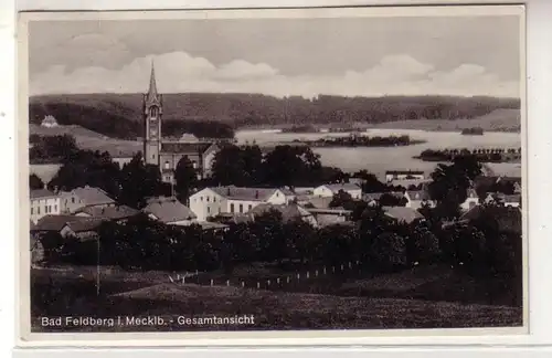 55830 Ak Bad Feldberg in Mecklembourg Vue d'ensemble 1939