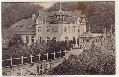 55780 Ak Gruß aus Wald-Eck, Hasseldieksdamm (Kiel) 1919