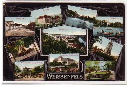 55746 Feldpost Ak Weissenfels Stadtansichten 1916
