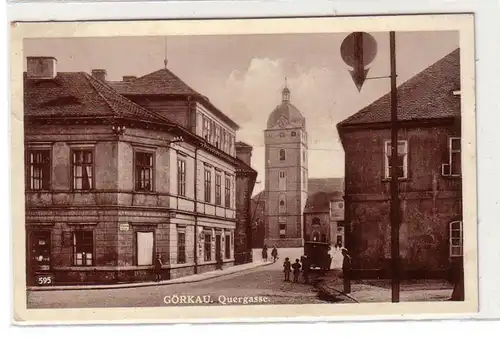 55588 Ak Görkau Querwegasse 1941