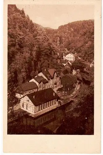 55585 Ak Herrnskretschen Böhmische Schweiz 1926