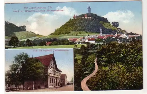 55560 Multi-image Ak Hummelshain Restaurant Forestschlösschen vers 1910