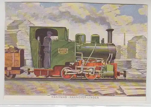 55524 Ak Hanomag Hannover Linden Baulokomotive um 1930