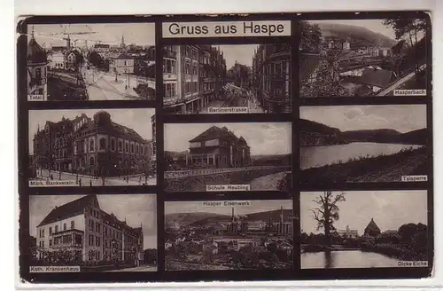 55511 Mehrbild Ak Gruß aus Haspe 1915