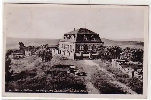 55429 Ak auberge de Morehen avec la ruine du château Landskron à Bad Neuenahr 1943