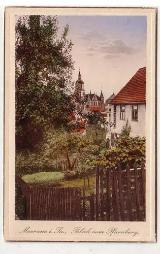 55421 Ak Meerane in Sachsen Blick vom Pfarrberg 1931