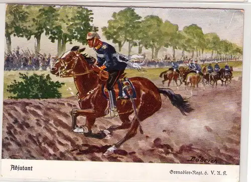 55402 Ak "Adjutant zu Pferd" Grenadier Regiment 6 V.A.K.