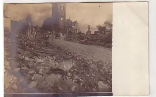 55352 Foto Ak Rethel Ardennes Frankreich France 1. Weltkrieg 1914