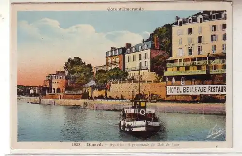 55342 Ak Dinard Frankreich France Aquarium et promenade du Clair de Lune um 1915