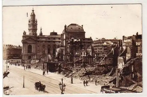 55334 Foto Ak Lille Frankreich France Zerstörungen 1. Weltkrieg um 1915