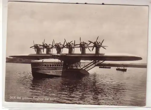 55321 Ak DO.X le plus grand bateau de vol au monde en 1932
