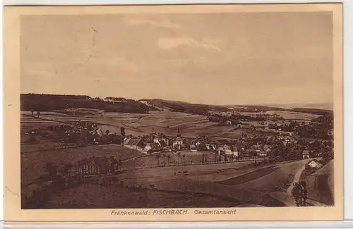 55296 Ak Fischbach Frankenwald Gesamtansicht 1941
