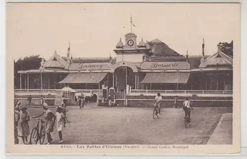 55227 Ak Les Sables d'Olonne (Vendée) Grand Casino Municipal um 1930