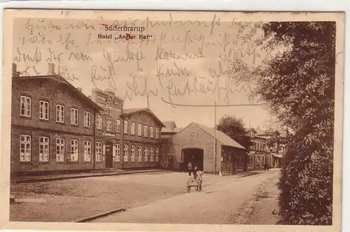 55192 Ak Süderbrarup Hotel "Angler Hof" vers 1930