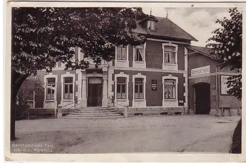 55191 Ak Hôtel de gare Tarp Propriétaire Jean-Karstens 1938