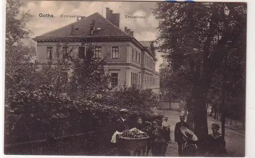 55096 Ak Gotha Gymnasium Ernestinum um 1910