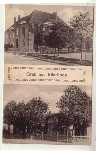 55091 Mehrbild Ak Gruß aus Ellerhoop Ortsansichten 1926